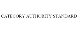 CATEGORY AUTHORITY STANDARD