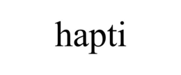 HAPTI