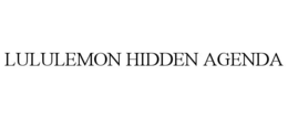 LULULEMON HIDDEN AGENDA