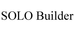 SOLO BUILDER