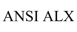 ANSI ALX