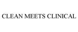 CLEAN MEETS CLINICAL