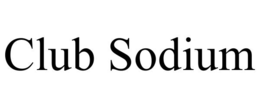 CLUB SODIUM