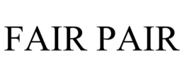 FAIR PAIR