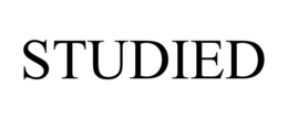 STUDIED