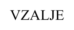 VZALJE