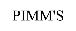 PIMM'S